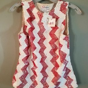 Valentina sequined top